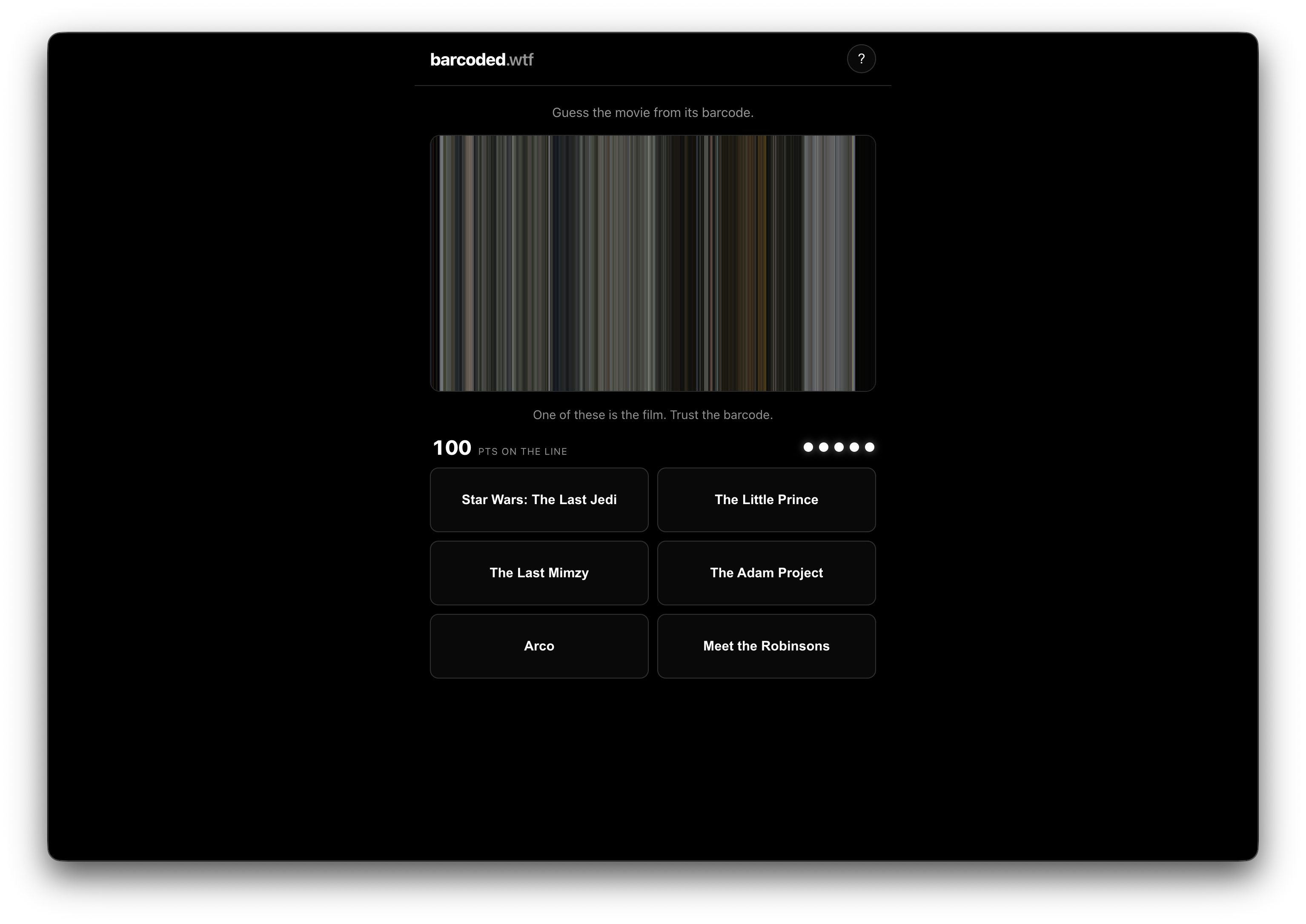 Barcoded preview